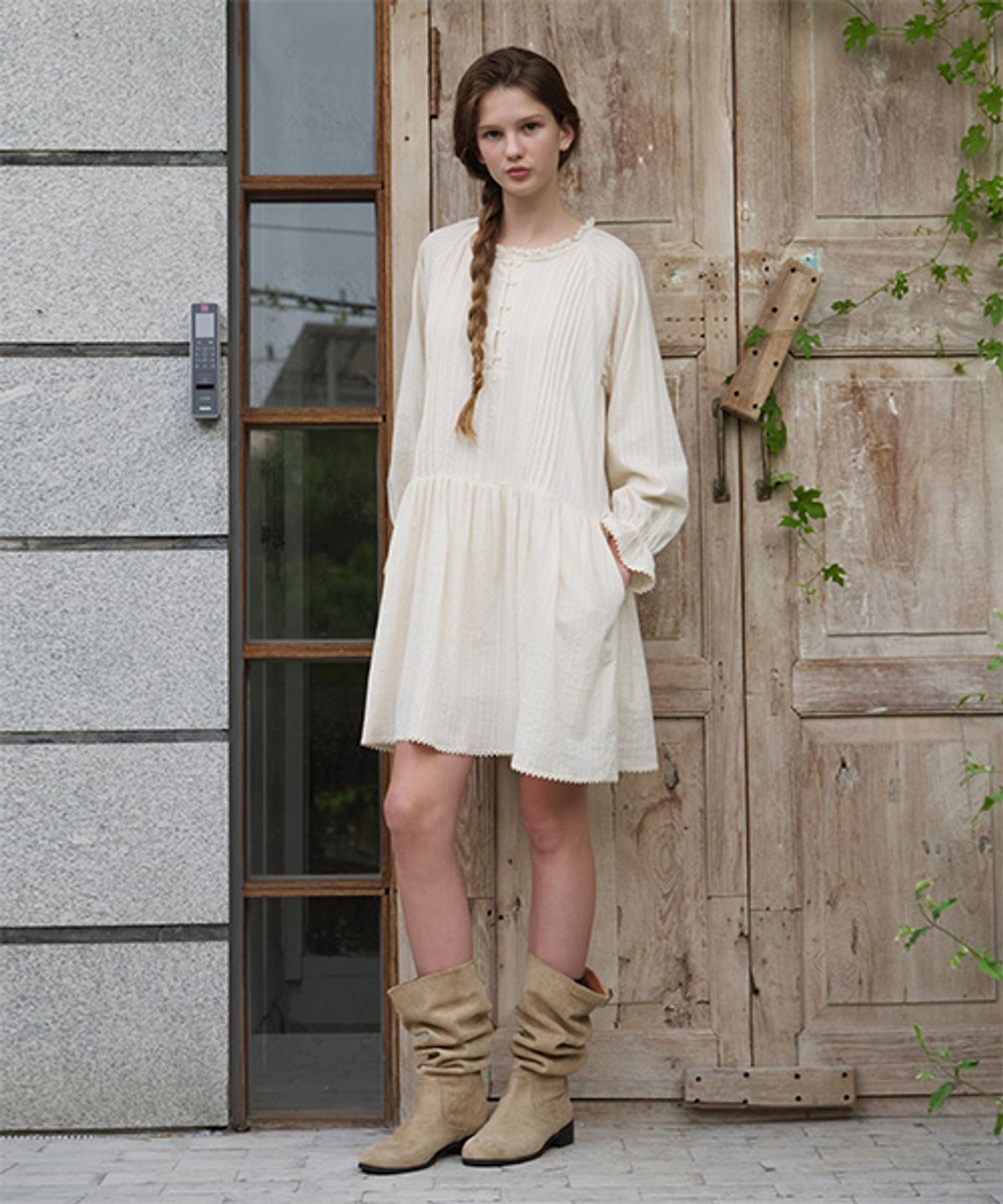 디애니(THE ANY) Lina Lace One-Piece