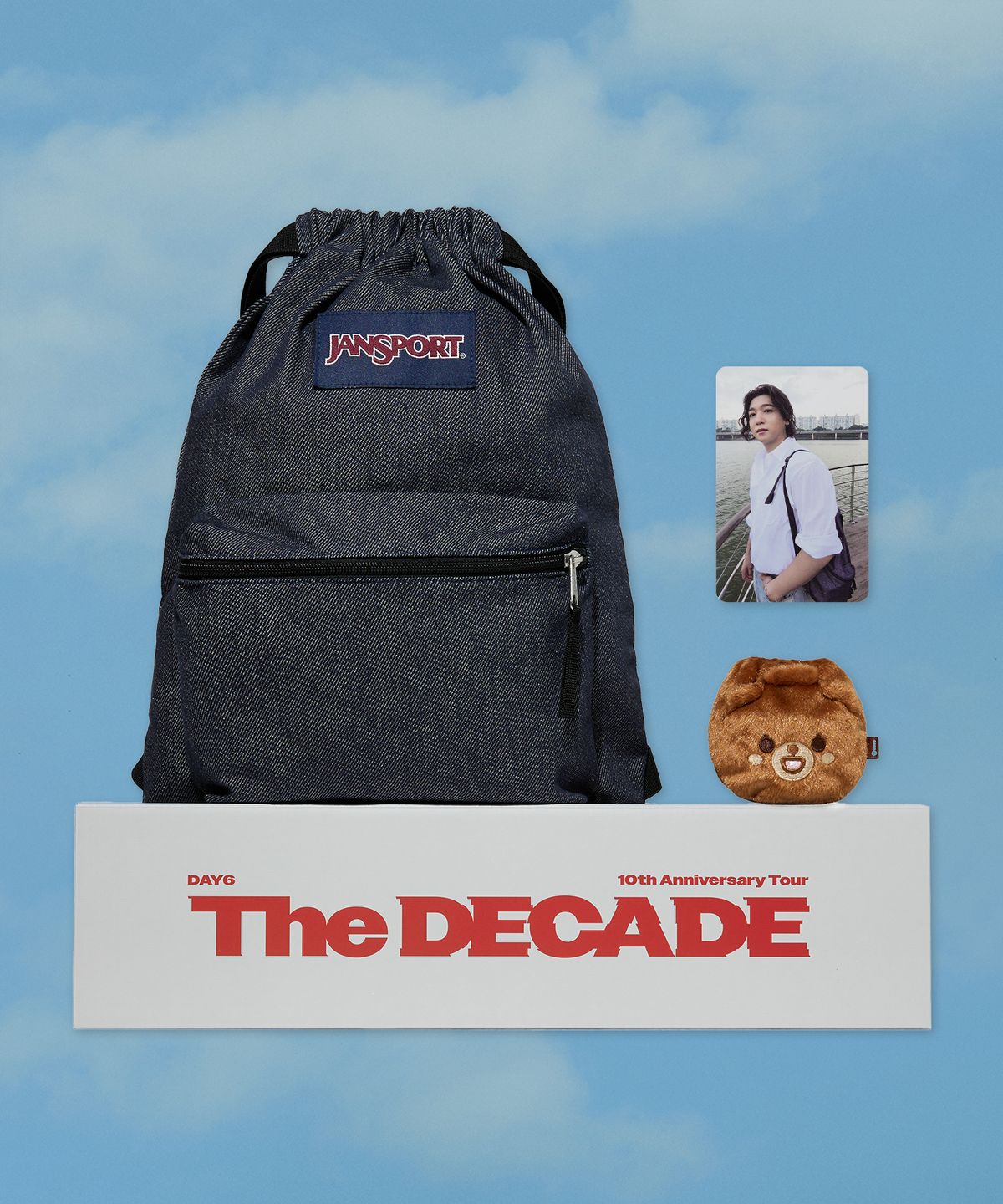 잔스포츠(JANSPORT) DAY6 쁘띠멀즈 X 잔스포츠 리미티드 패키지 - 방