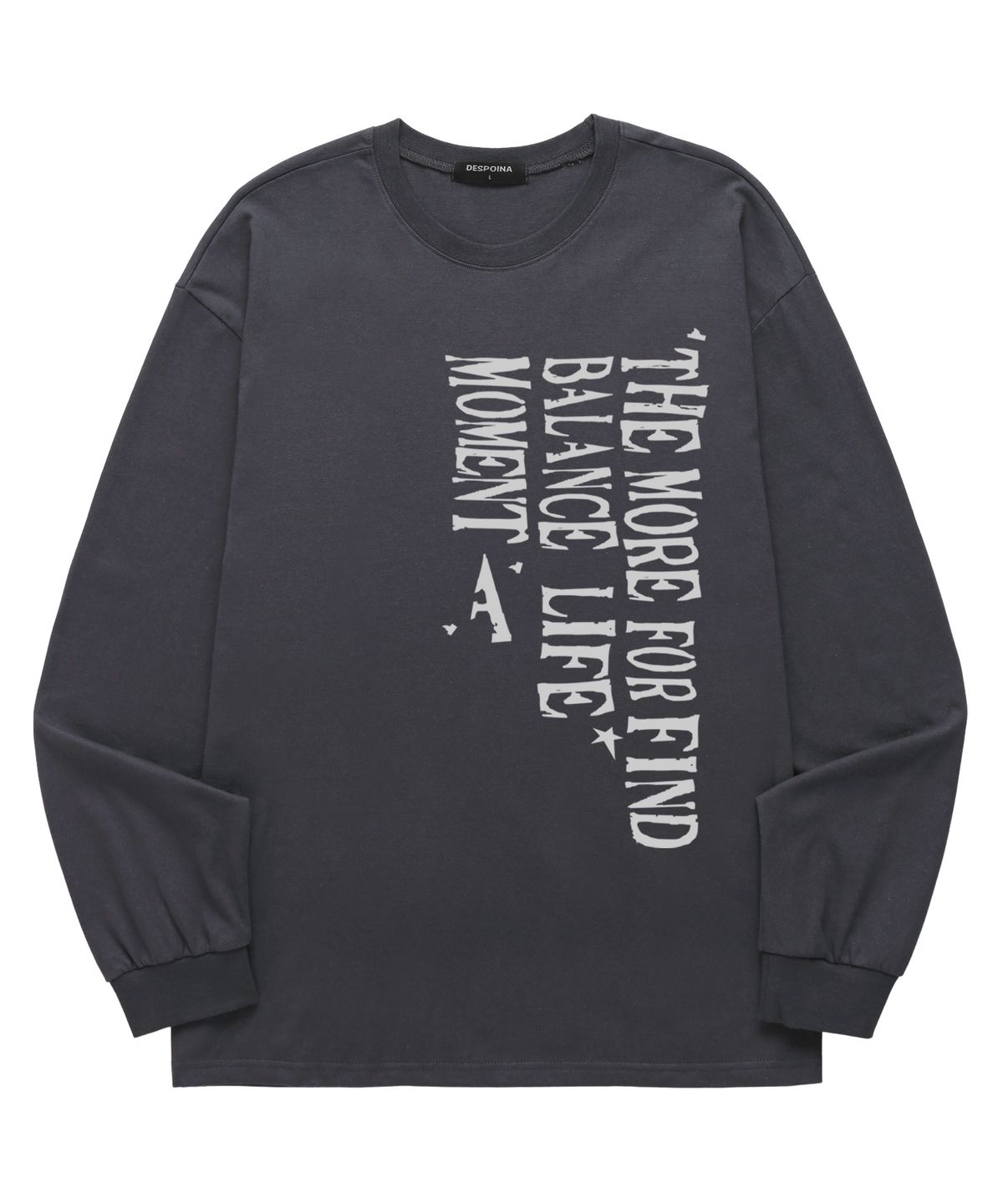밴웍스(VANNWORKS) URBAN BALANCE 롱슬리브 (VLS0207) 차콜