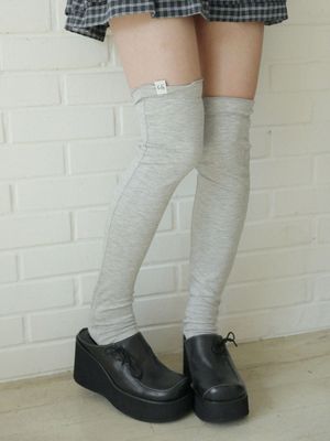 니 하이 삭스(그레이)