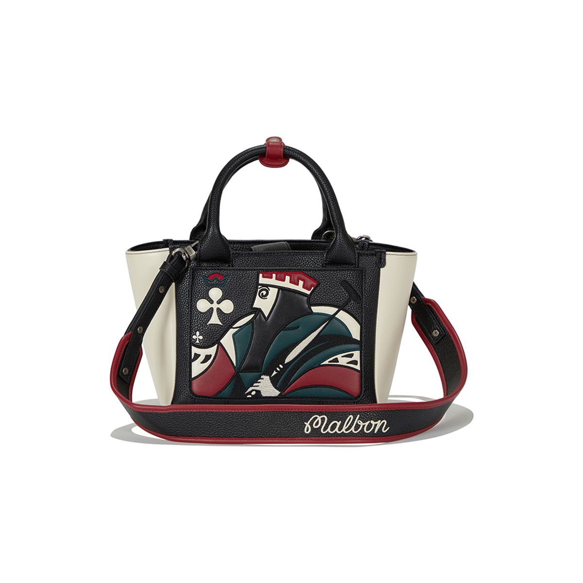 말본 골프(MALBON GOLF) 말본 킹카드 토트백 BLACK (WOMAN)