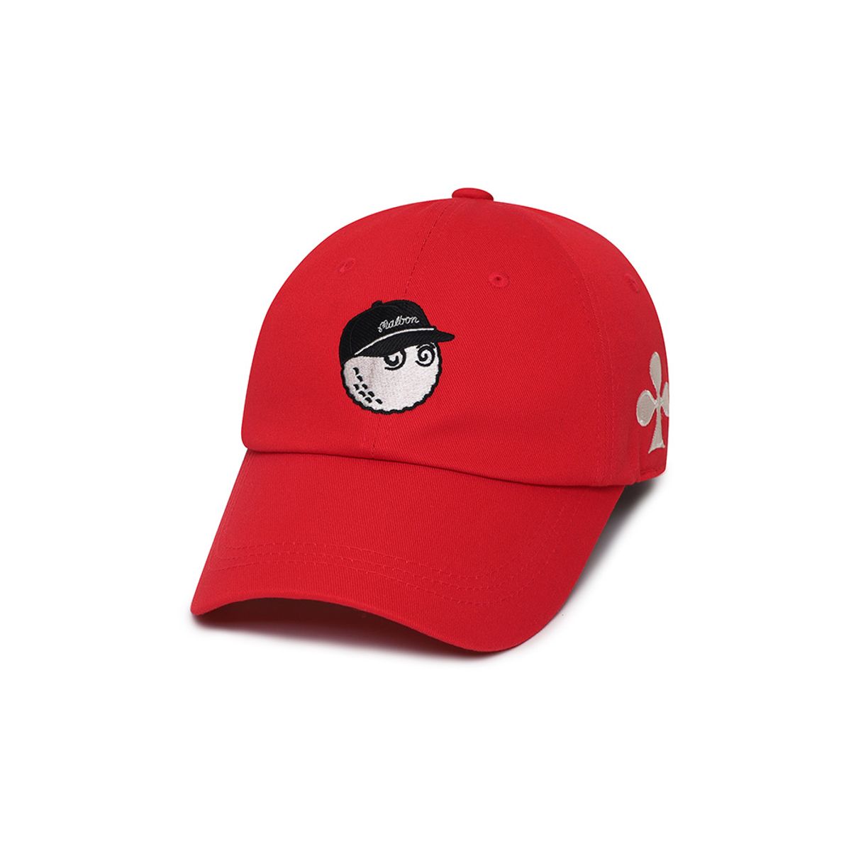 말본 골프(MALBON GOLF) 뉴 말본 베이직 버킷 볼캡 RED