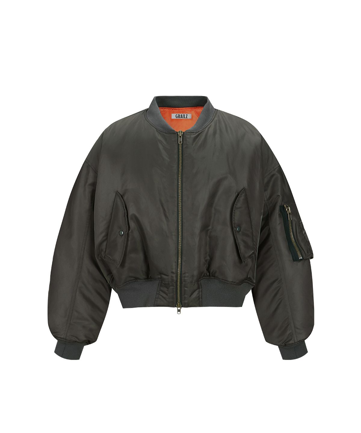 그레일즈(GRAILZ) MONSTER BOMBER JACKET [OLIVE]