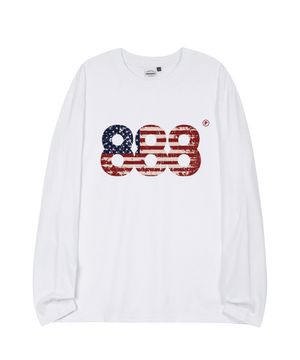 USA NUMBER.888 오버핏 롱 슬리브 3 COLORS