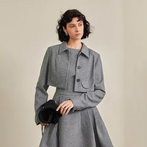 YY_Autumn fashion short jacket_2color