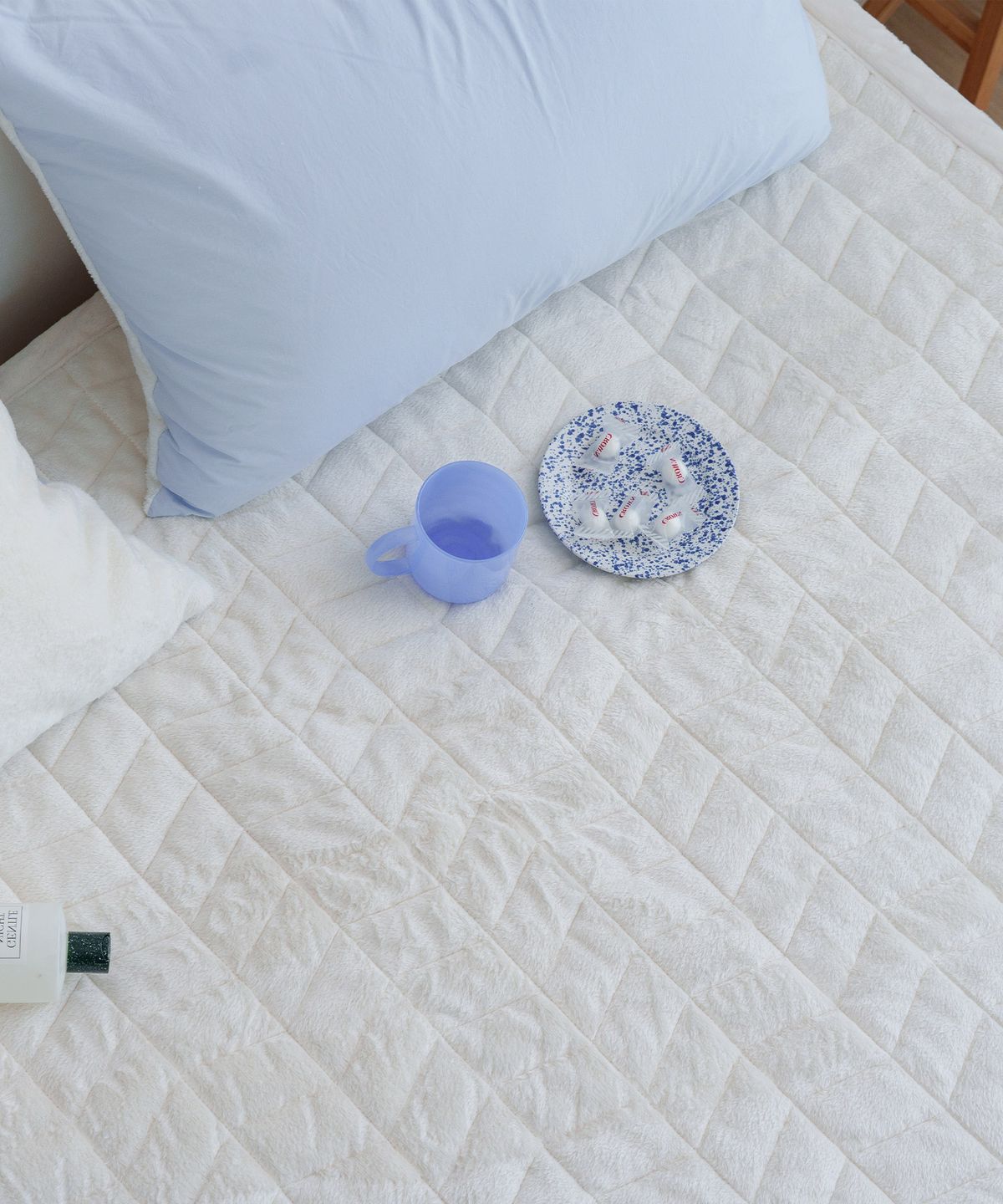 샤이닝홈(SHININGHOME) 더블리 드림호텔 극세사 밴딩 침대패드 SS/Q 2size 화이트
