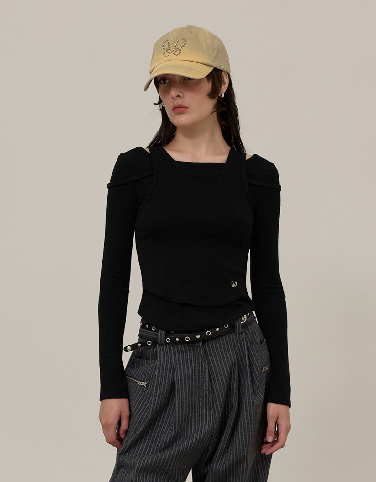 엠엠더블유(MMW) [MMW] CONVERTIBLE LAYERED LSV-T (BLACK)