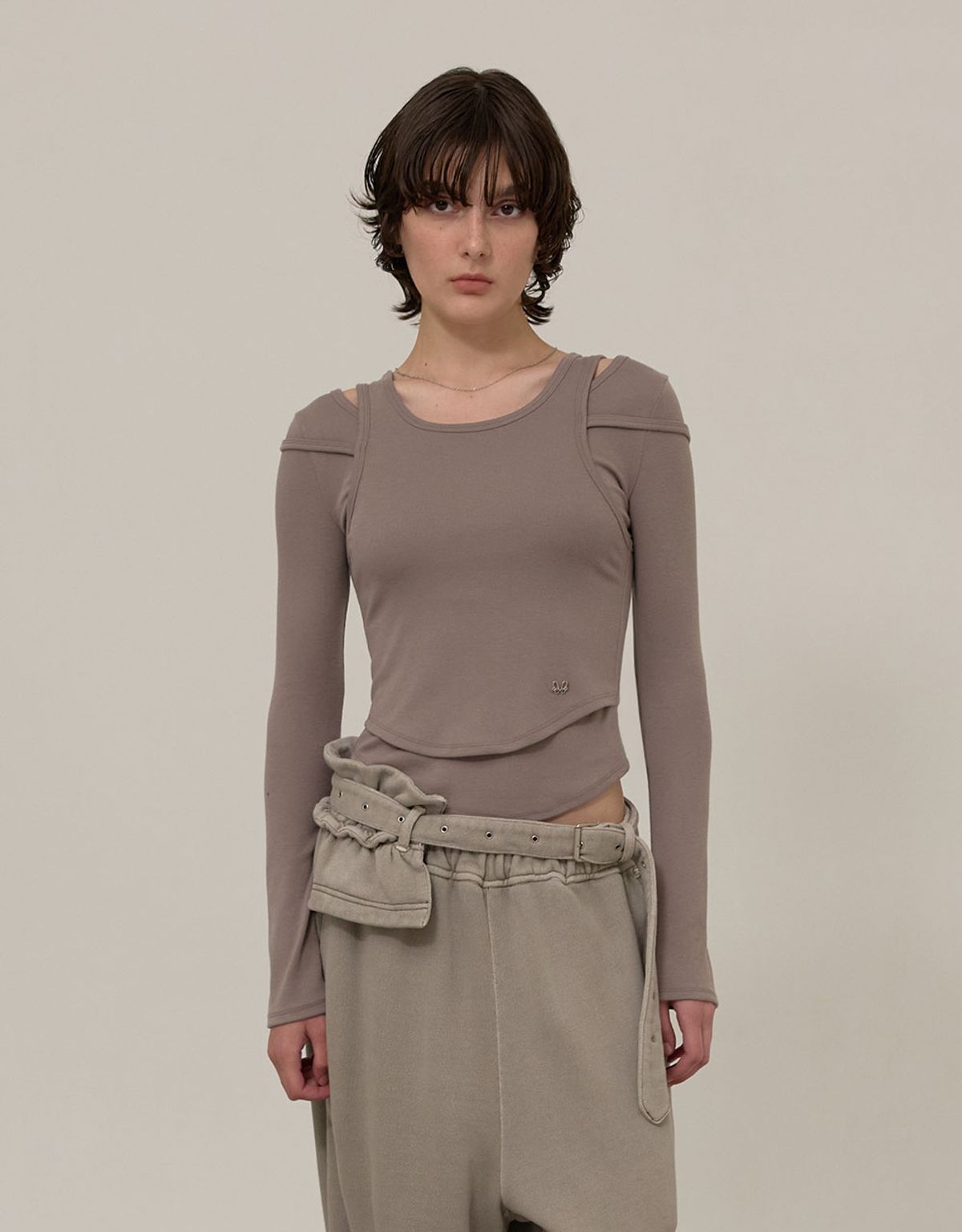 엠엠더블유(MMW) [MMW] CONVERTIBLE LAYERED LSV-T (BROWN)