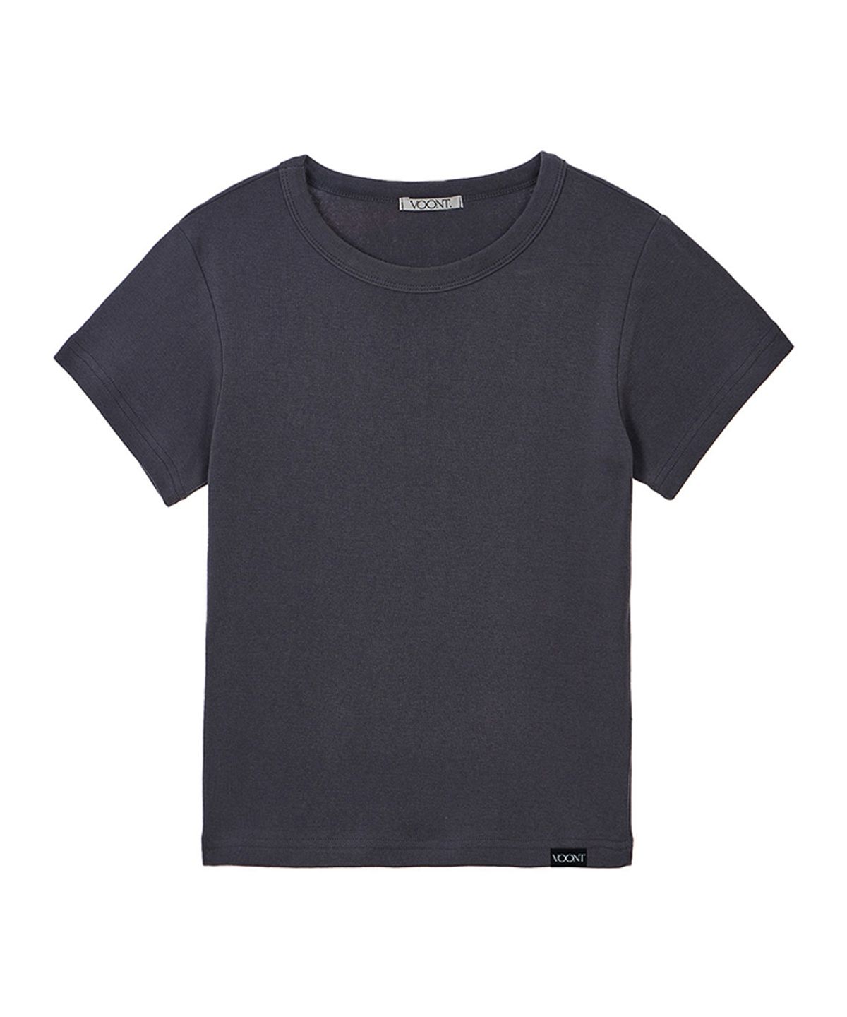 분트(VOONT) VT Basic Tee (CHARCOAL)