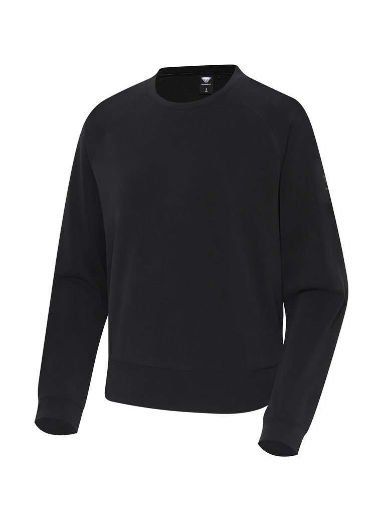 SOLISTE (솔리스트) 여성 맨투맨_Black YWU25242Z1