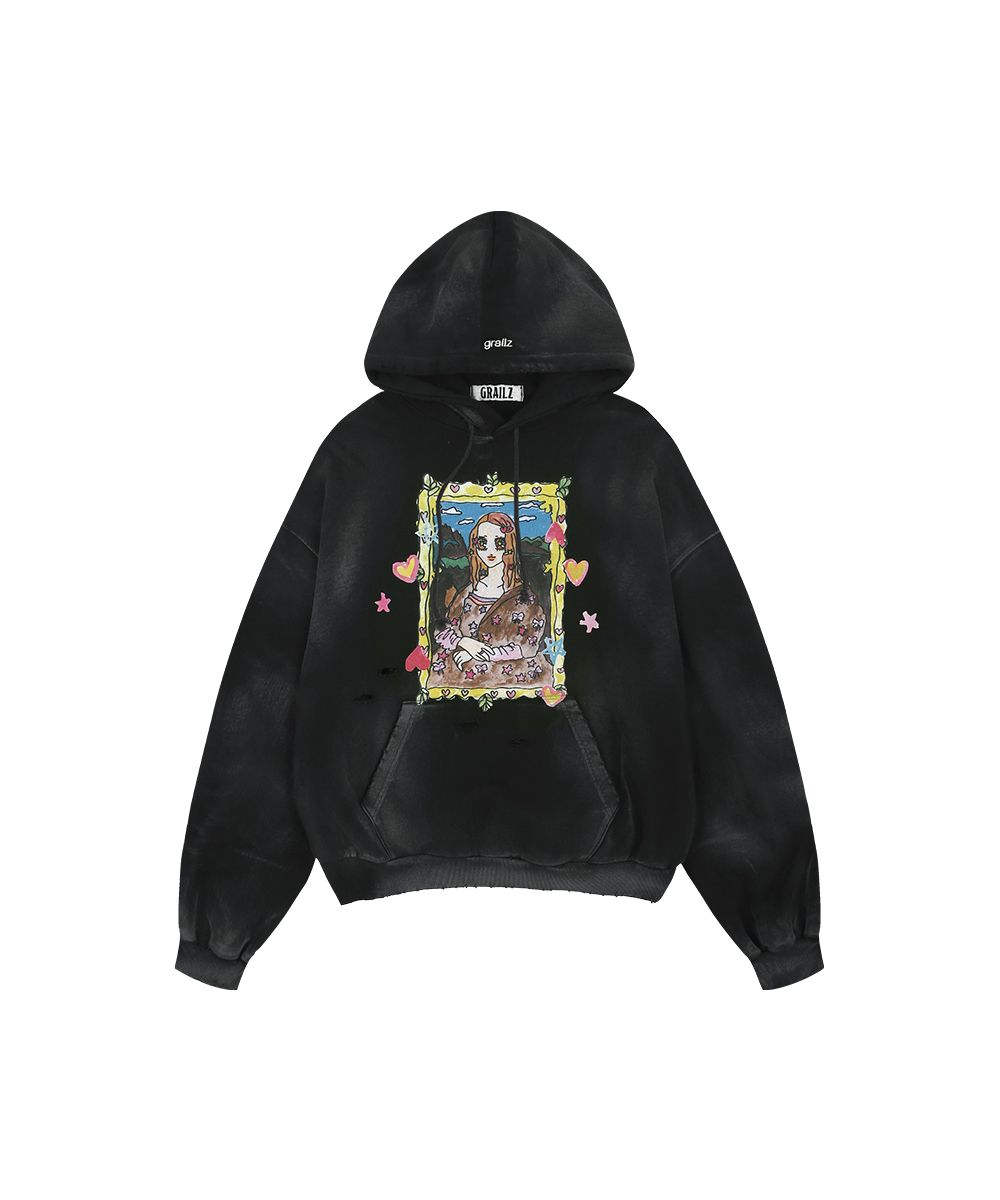 MUSINSA公式 | GRAILZ [SOULPUSSSYCAT x GRAILZ] PARODY WASHED HOODIE 