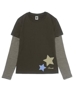 LITTLE 슬림핏 레이어드 롱 슬리브 5 COLORS