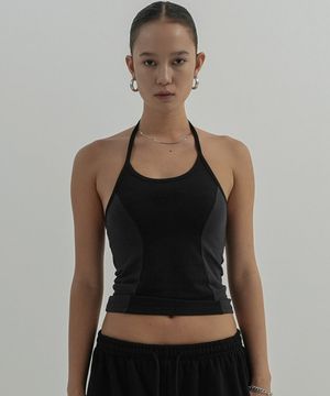 Side Track Holter Top (BLACK)
