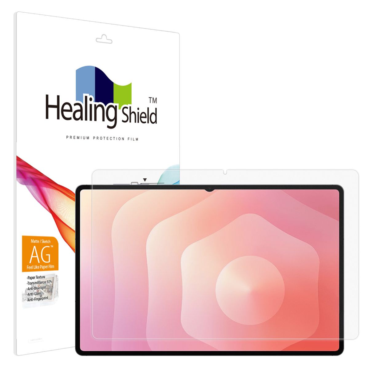 힐링쉴드(HEALINGSHIELD) 갤럭시탭S11 울트라 항균 종이질감 블루라이트차단 액정보호필름