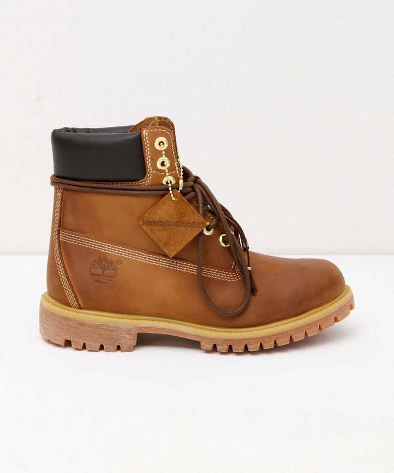 [Timberland x Hatchingroom] 남성 오일-버니쉬드 6인치 부츠 - 브라운 / HCRTBLSO01_M