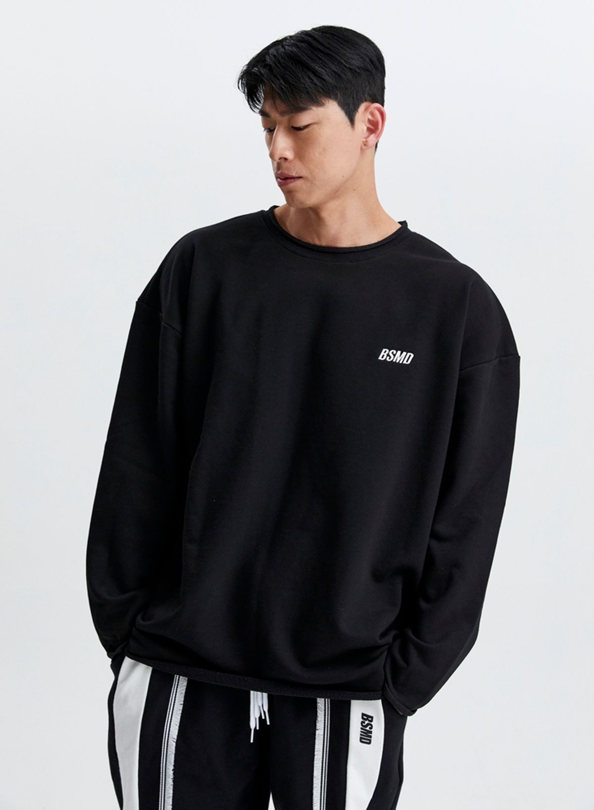 비스트모드(BSMD) 데끼 오버핏 긴팔 티셔츠 롱 슬리브