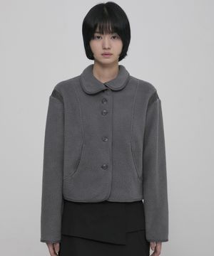 Wave Fleece Jacket (FL-049_Gray)