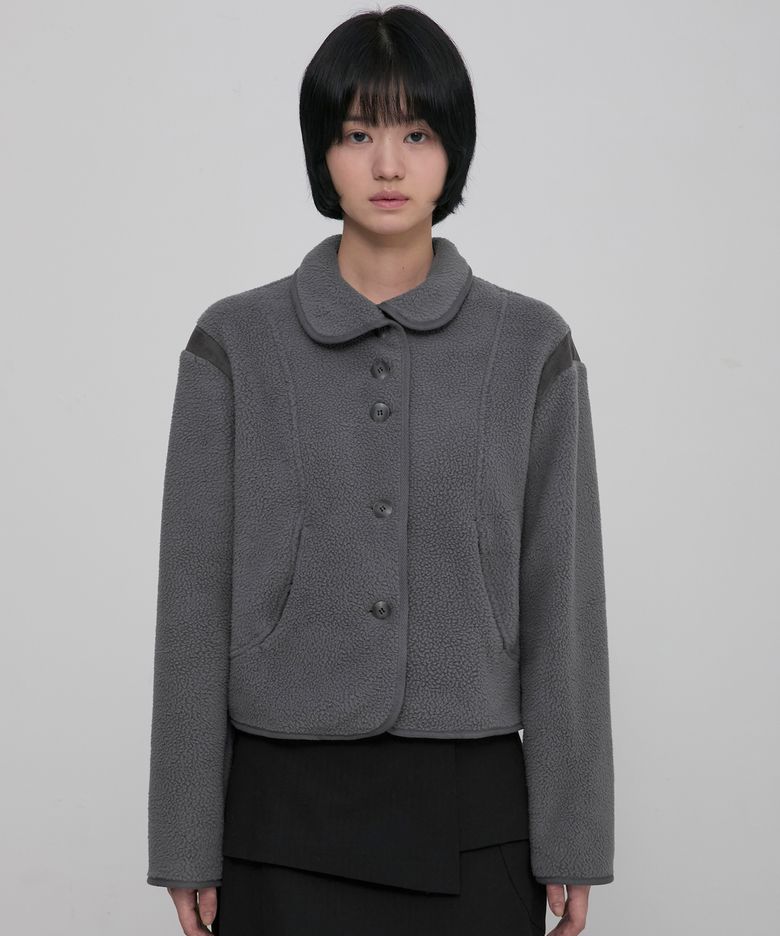 Wave Fleece Jacket (FL-049_Gray)