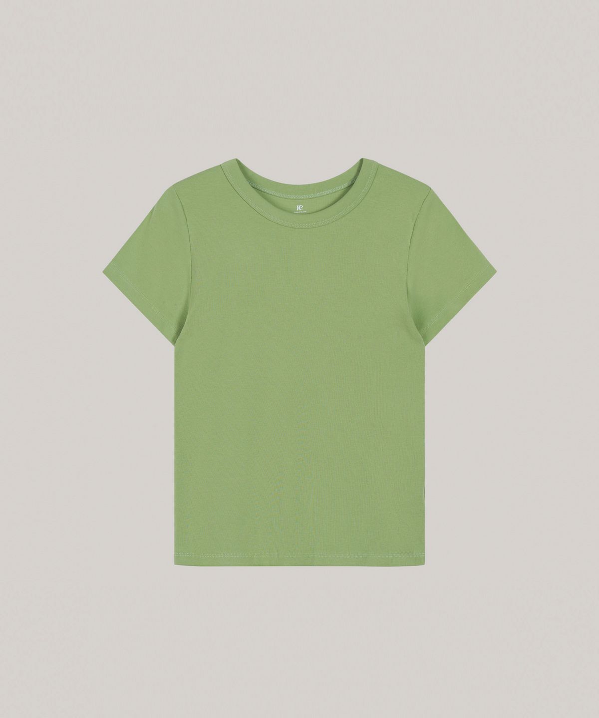 포에트서울(POETSEOUL) basic round t-shirts_light green