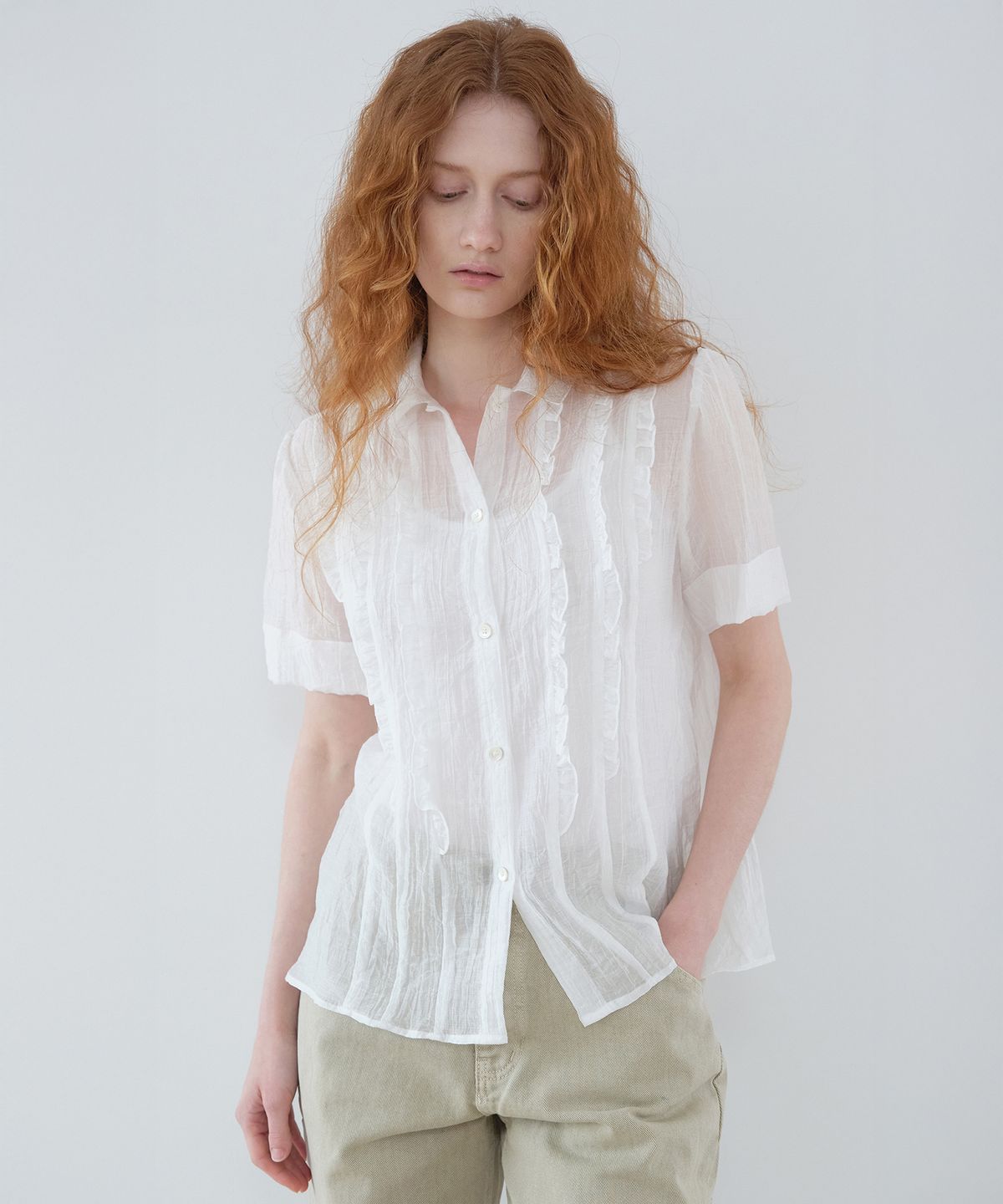 포에트서울(POETSEOUL) breeze fill blouse_ivory