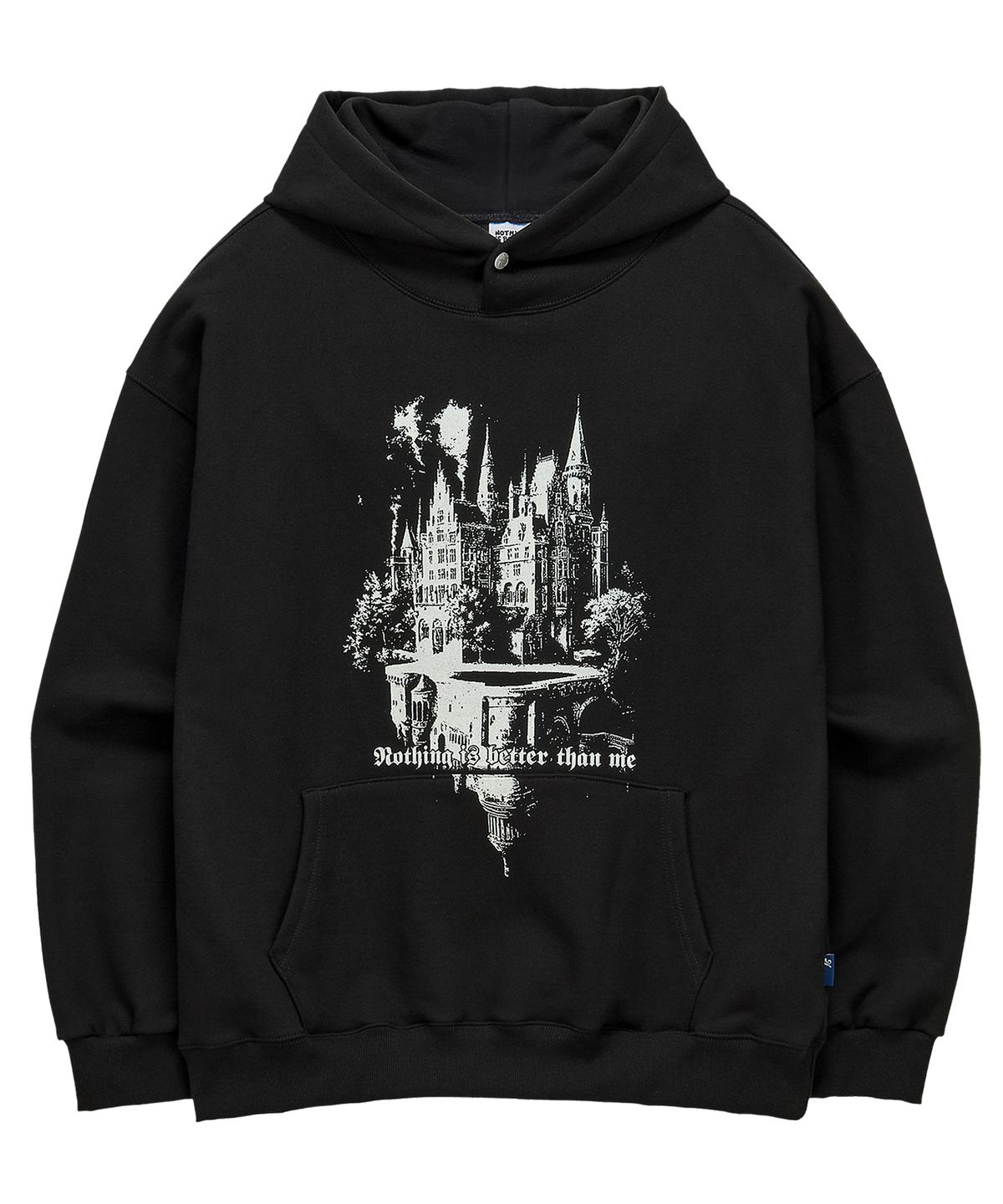 낫띵이즈베럴댄미(NOTHINGISBETTERTHANME) GOTHIC CASTLE HOODIE_black