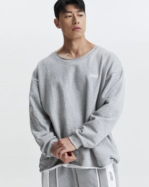 섹시 딥컷 오버핏 긴팔 티셔츠 롱 슬리브