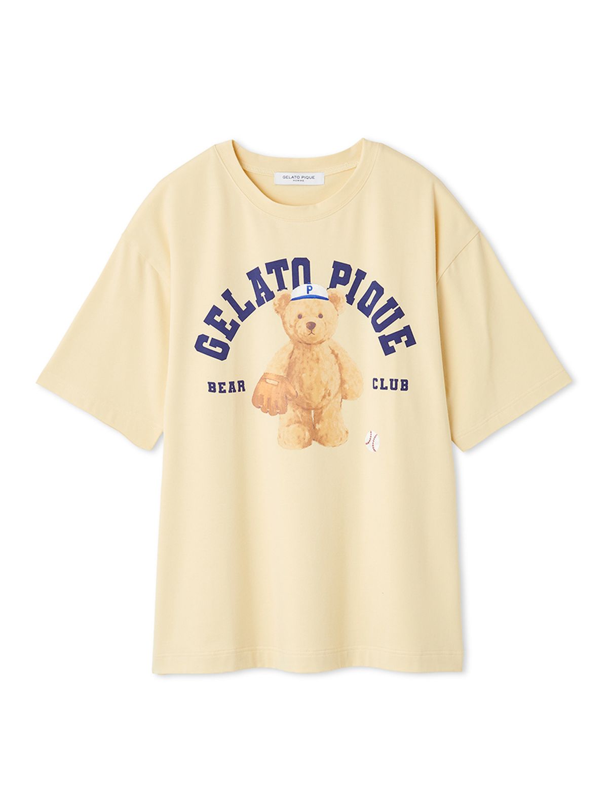젤라또 피케(GELATO PIQUE) [HOMME] SPORTY BEAR 원포인트 티셔츠 PMCT254984