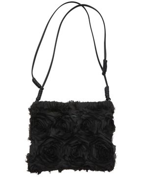 Floral Handmade Bag (FL-735_Black)