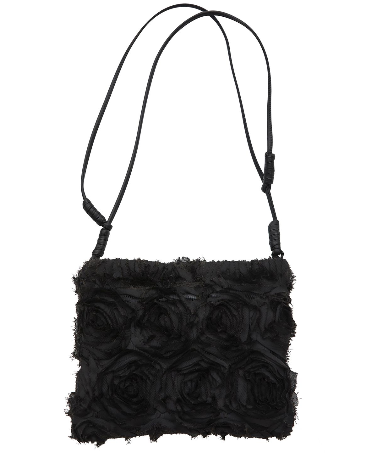 플레어업(FLAREUP) Floral Handmade Bag (FL-735_Black)