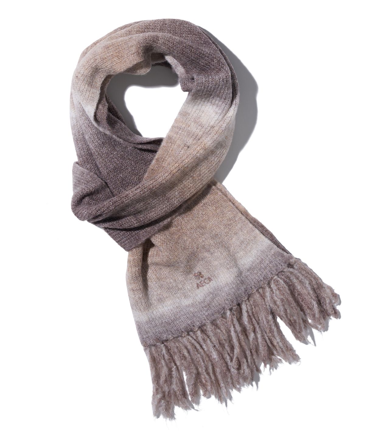 에이카화이트(AECA) MULTI GRADATION MUFFLER-BEIGE