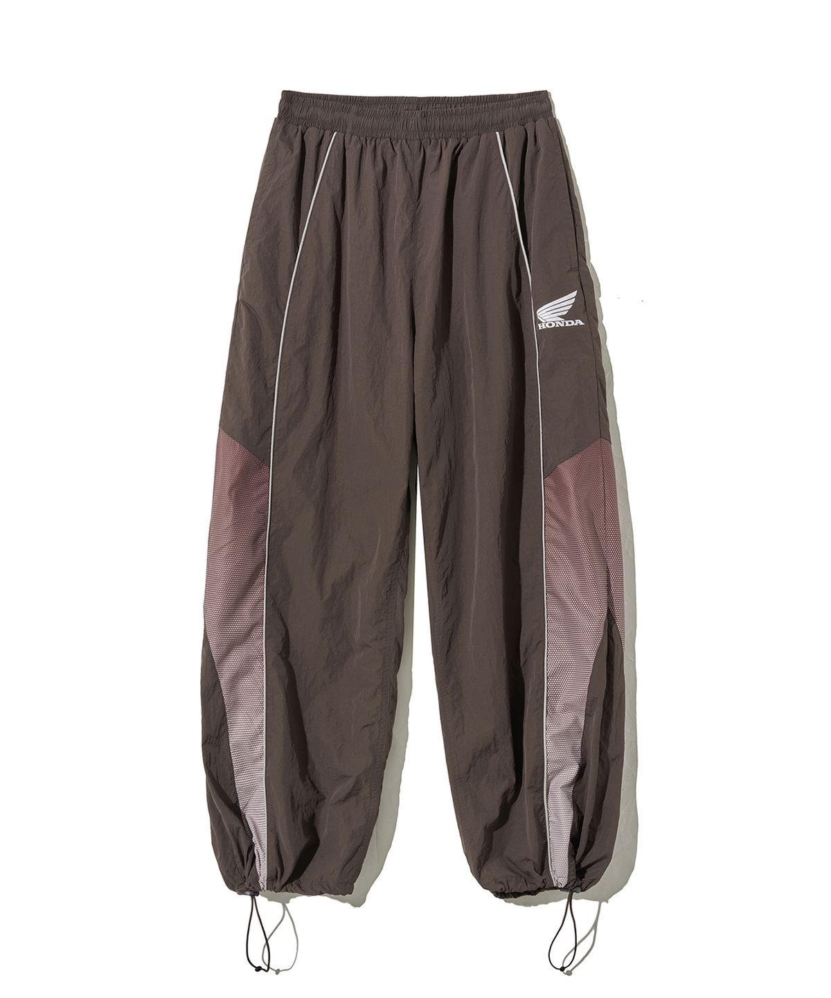 핍스 모터사이클(PHYPS MOTORCYCLE) Speed Track Solid nylon Pants Brown