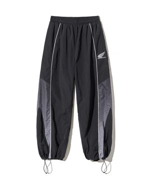 Speed Track Solid nylon Pants Black
