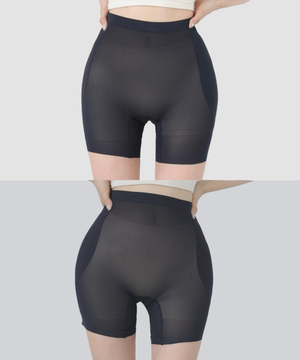 심리스 이너프리 슬림메쉬 골반뽕 4부 속바지_더블볼륨