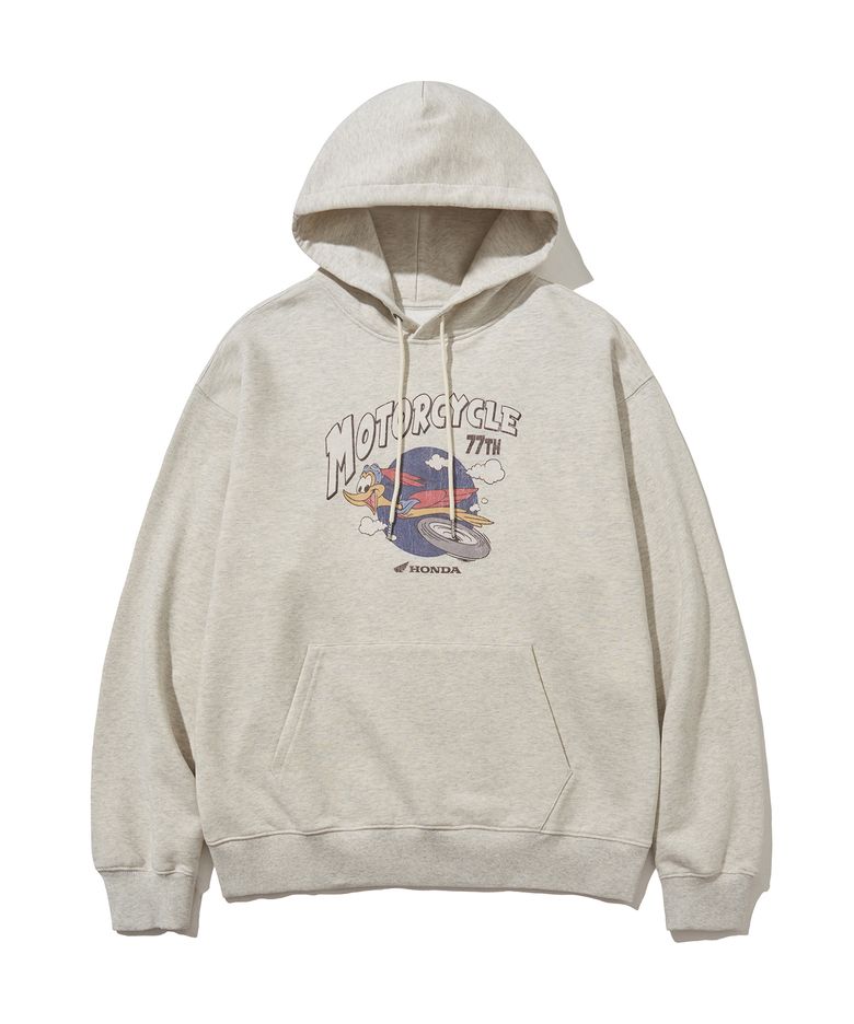 Vintage Flying Duck Hoodie Oatmeal