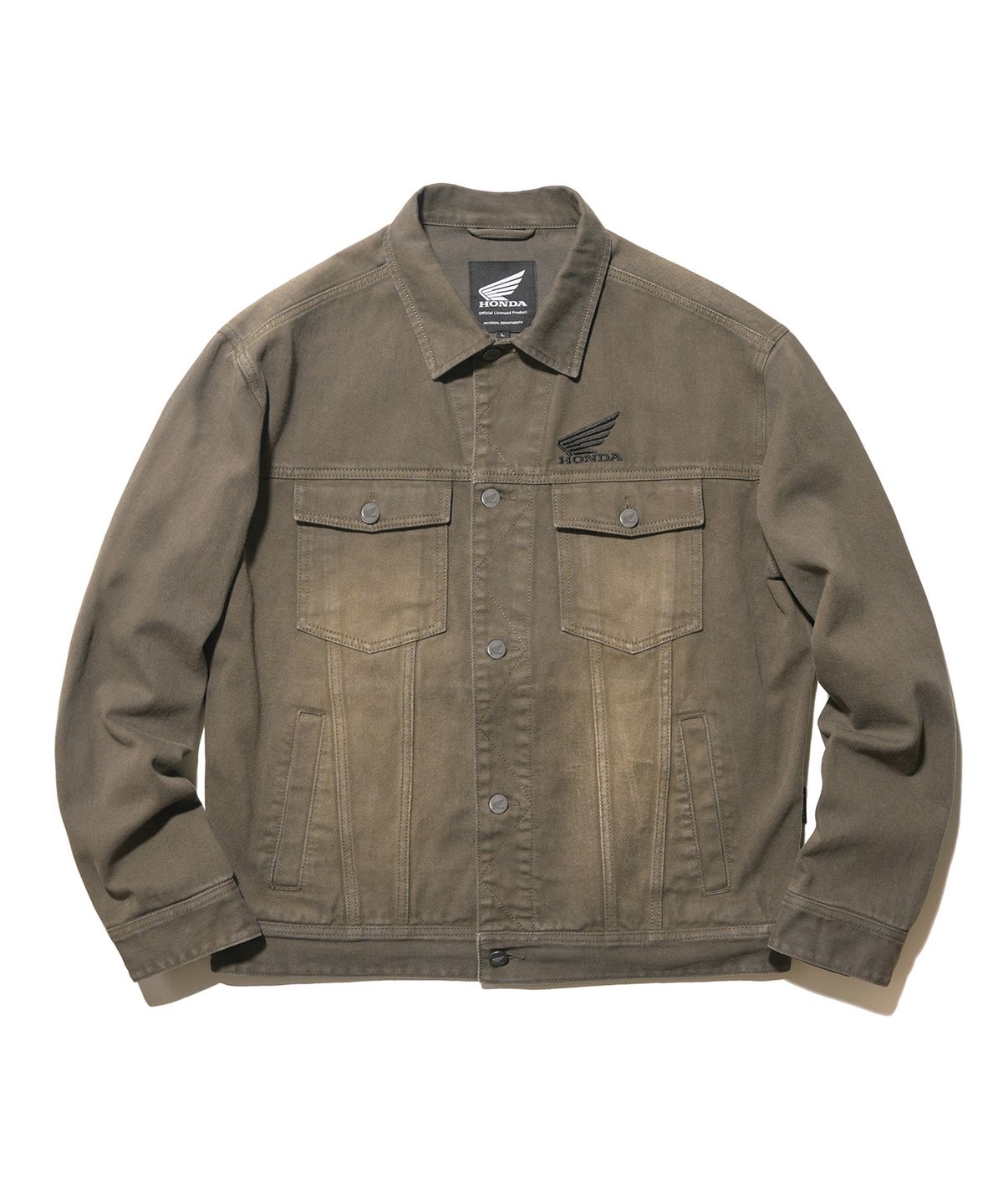 핍스 모터사이클(PHYPS MOTORCYCLE) Vintage Old Denim Jacket Brown