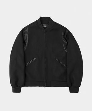 뉴 워드 스타디움 울 바시티 자켓 올블랙