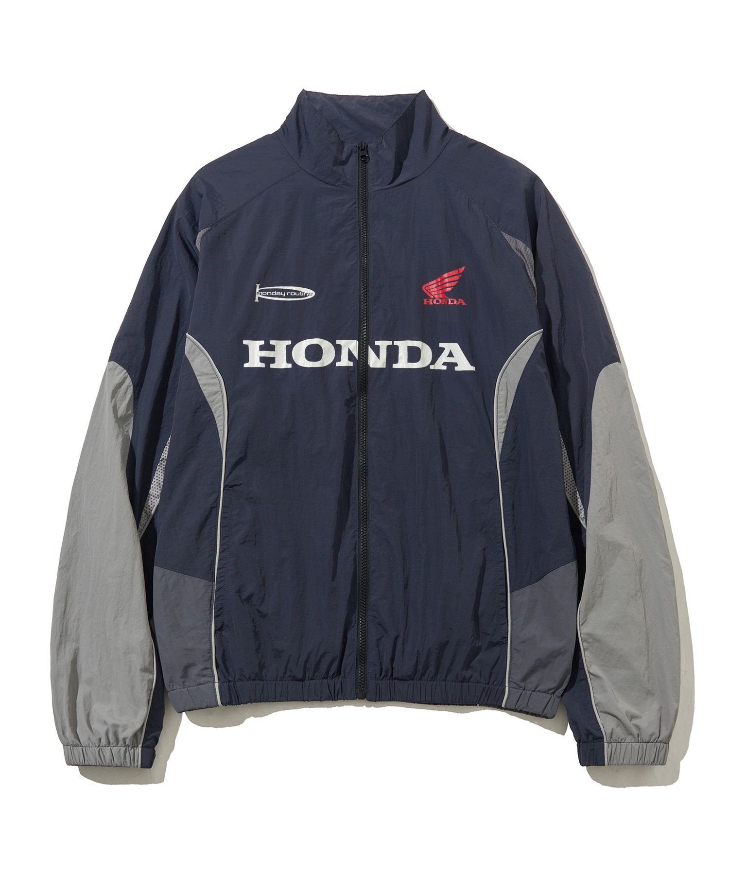 MUSINSA公式 | HONDA MOTORCYCLE APPAREL Track Zip Up Jacket Navy
