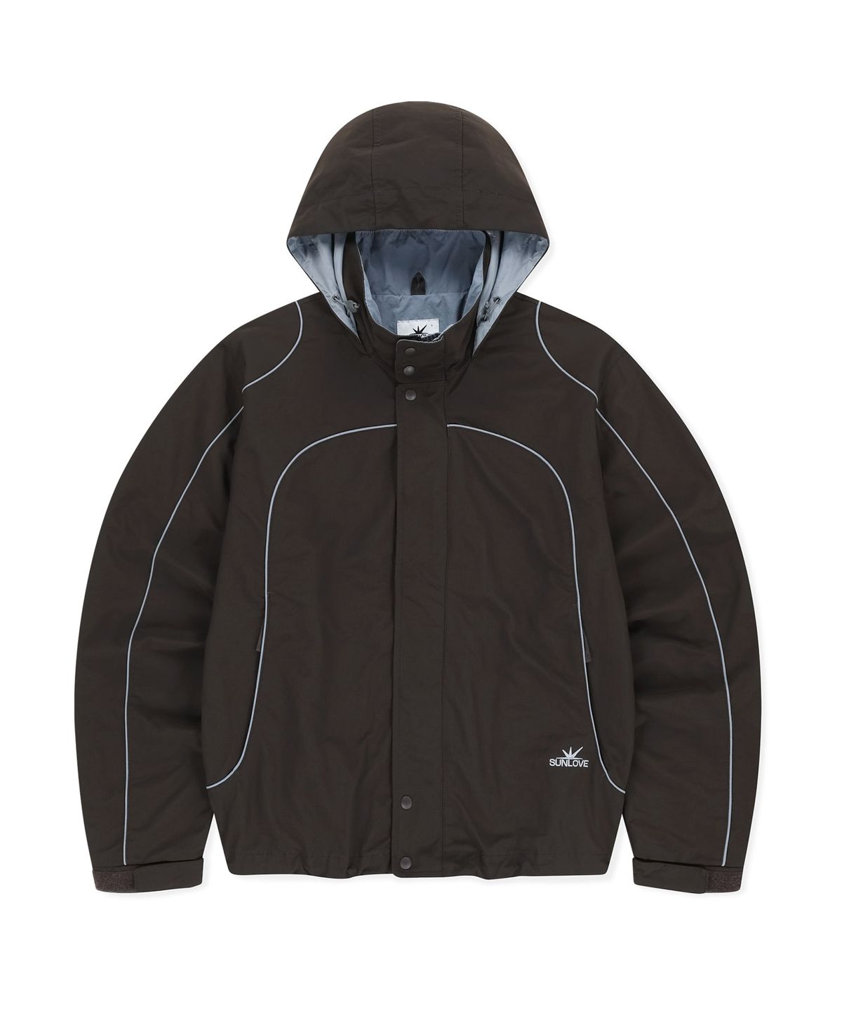 썬러브투어(SUNLOVETOUR) Crescent Windbreaker Brown