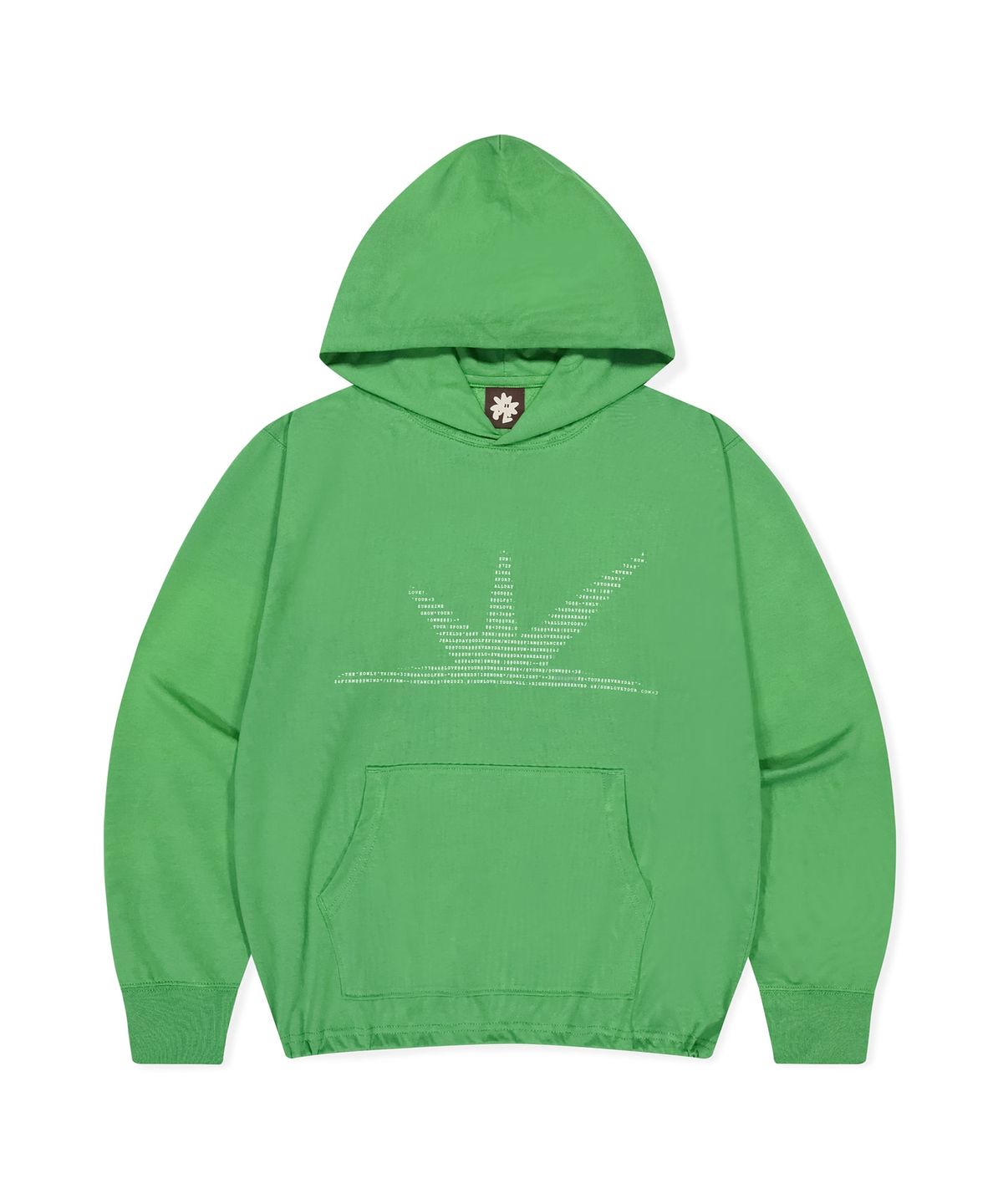 썬러브투어(SUNLOVETOUR) ASCII Daybreak LS Hooded Tee Green