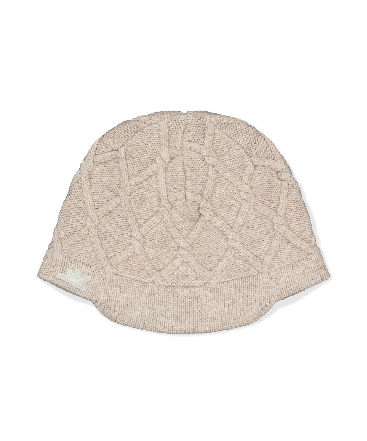썬러브투어(SUNLOVETOUR) Cable Visor Beanie Ivory