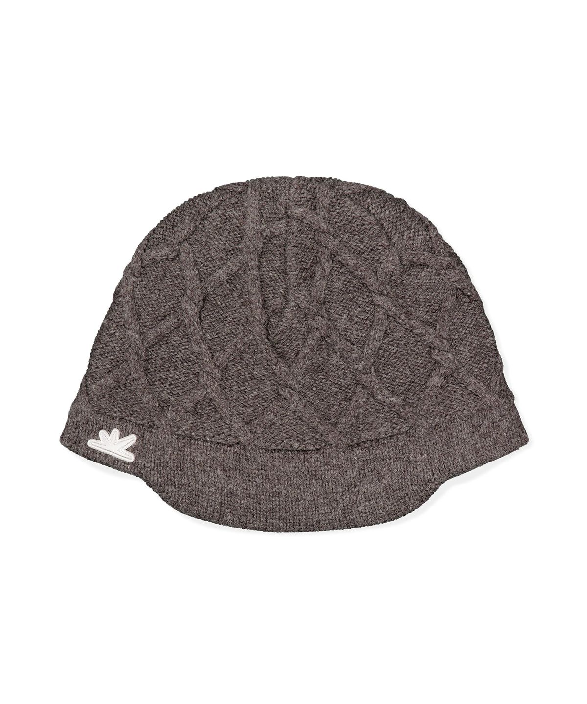 썬러브투어(SUNLOVETOUR) Cable Visor Beanie Brown