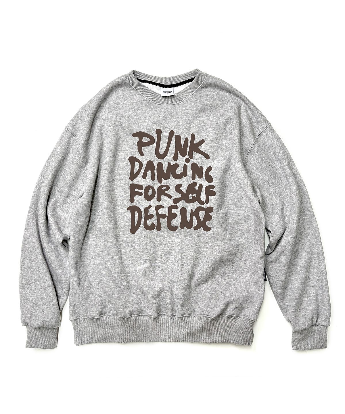 앱놀머씽(ABNORMALTHING) PDFD 루즈핏 크루넥 그레이 (PDFD CREWNECK GREY)