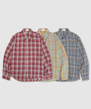 빈티지 헤이븐 체크 셔츠