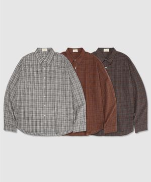 빈티지 버치 체크 셔츠