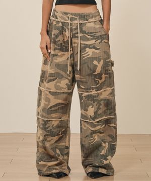 카모 더스티 카펜터 팬츠 (카모베이지)