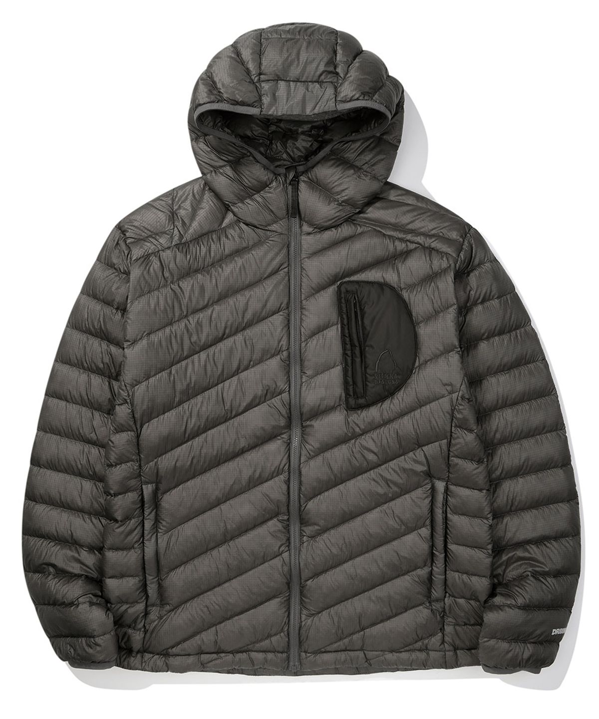 시에라디자인(SIERRA DESIGNS) 로사(ROSA) 경량 구스다운 후드자켓 CHARCOAL