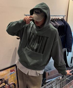 MMXVIII VINTAGE HOODIE DUSTY MINT
