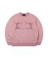 Contrast Knit Sweater Pink