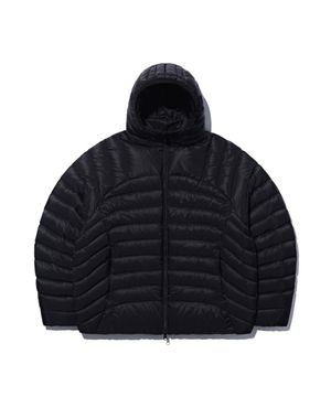 Wormhole Bubble Light Down Jacket Black