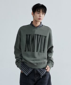 MMXVIII VINTAGE SWEATSHIRT DUSTY MINT